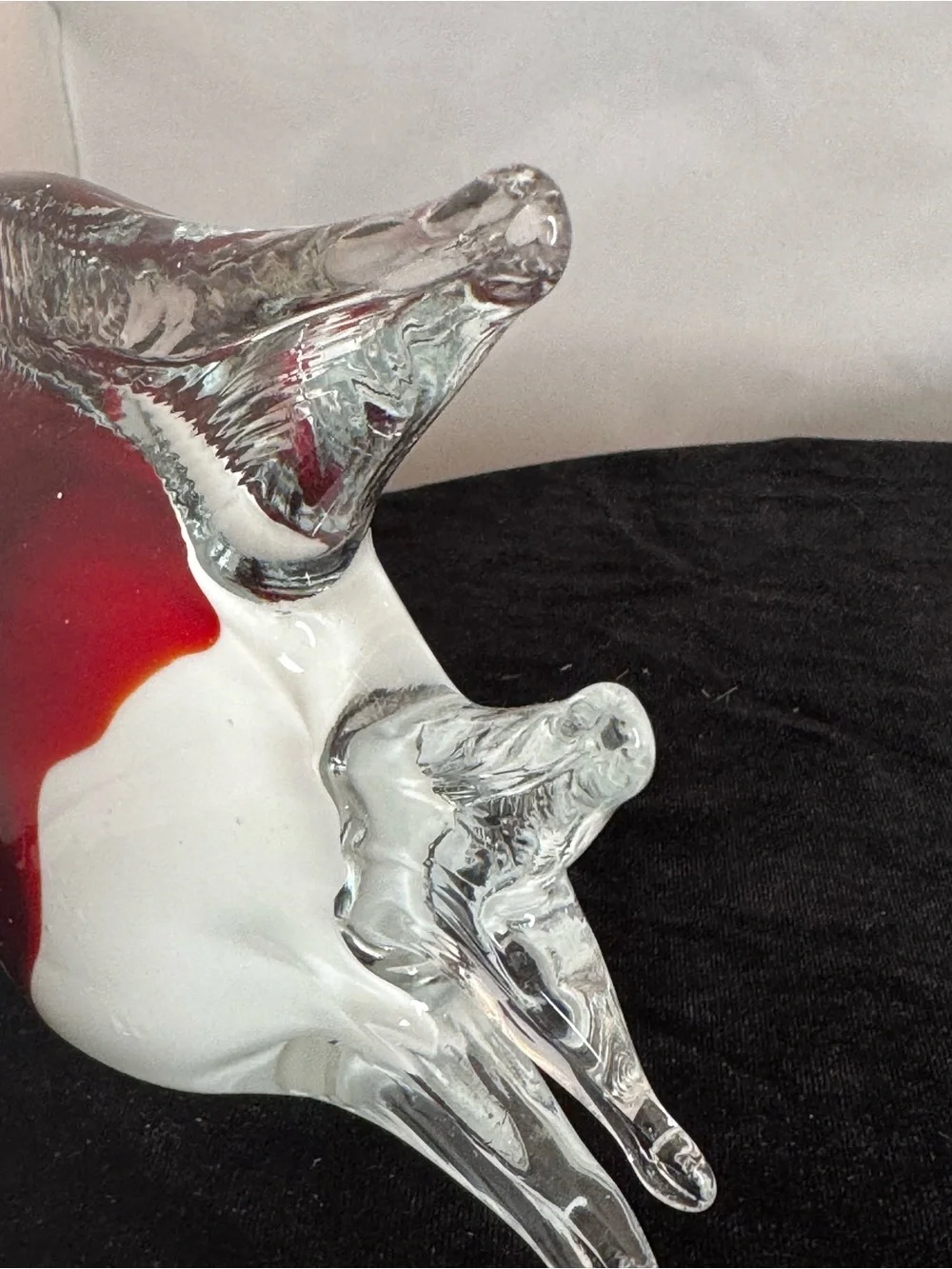 Vintage Murano-style Glass Fish paperweight